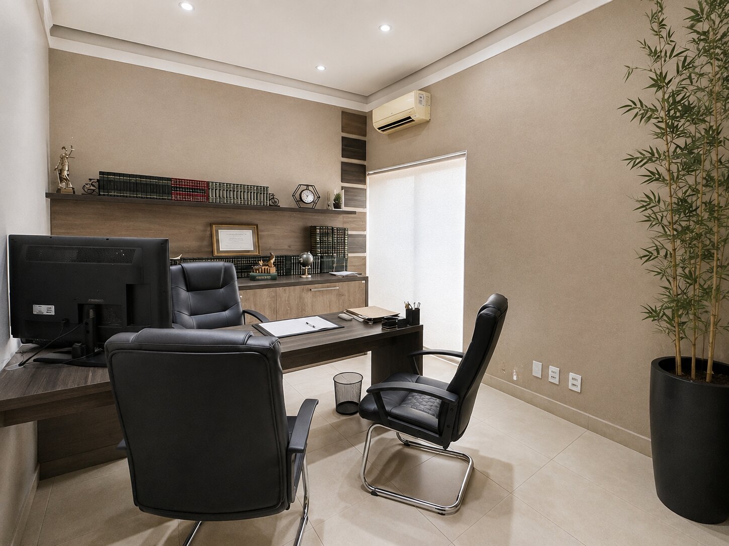 Sala privativa de atendimento jurídico